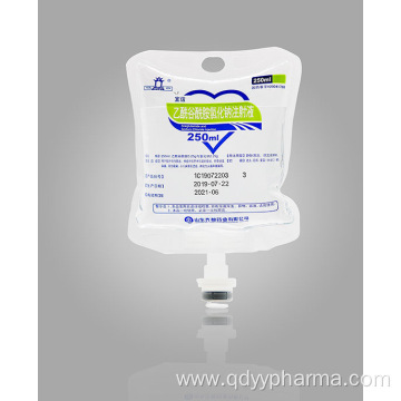 Acelglutamide and Sodium Chloride Injection